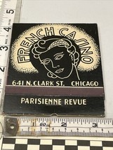 Giant Feature Matchbook  French Casino  Parisienne Revue  Chicago gmg  U... - £19.71 GBP