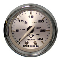 Faria Kronos 2&quot; Water Pressure Gauge Kit - 30 PSI [19007] - £53.97 GBP