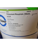 JT Baker® 3250-07 Potassium Phosphate, Dibasic, USP Grade,  12Kg Poly Pail - $539.25