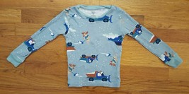 Carter&#39;s Just One You Reindeer Toddler Crewneck Long Sleeve T-Shirt Tee Shirt 4T - £11.98 GBP