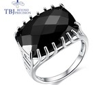 Inel checkboard cut big gemstone ring 925 sterling silver jewelry fashion fine for thumb155 crop