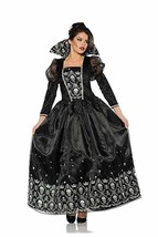 Underwraps Women&#39;s Evil Queen Costume - Dark Queen Black - £119.22 GBP