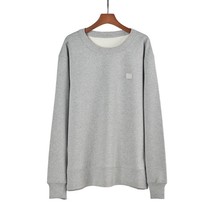 Women&#39;s Cute Decoration Sweatshirt Loose Solid Color Inside Plus Velet O-Neck Lo - £101.35 GBP