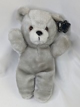 Applause Gray Bear Plush Teddy Tees 1986 9 Inch Stuffed Animal - $9.95