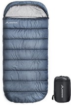 Bisinna Xxl Sleeping Bag (90 Point 55&quot; X 39 Point 37&quot;) For Big And Tall ... - £47.81 GBP