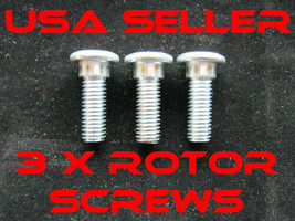 Scooter Disc Brake Rotor Screws Gy6 Moped 3 Screws 50cc - £12.73 GBP