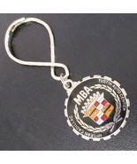 Vintage Cadillac Logo Emblem Key Chain Fob Automobile Charm Tustin McLean - $60.90 CAD