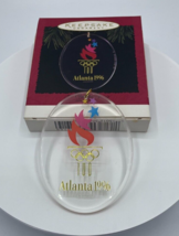 Olympics Atlanta Torch Hallmark Christmas Ornament 1996 Vintage  - £3.70 GBP