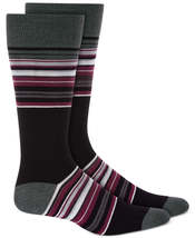 Alfani Mens Striped Dress Socks, Choose Sz/Color - £7.07 GBP