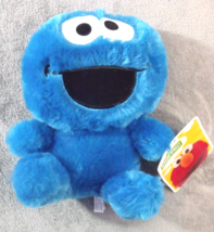 Sesame Street Cookie Monster 10&quot;BIG HEAD Plush Stuffed Animal Toy New - $15.95