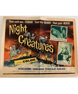 Night Creatures vintage movie poster - £118.52 GBP