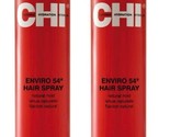 2 Pack CHI Enviro 54 Hair Spray Natural Hold, 12 oz Each - £28.64 GBP