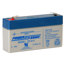 Ps-612 Sealed Lead Acid Battery 6V 1.4Ah - £25.73 GBP