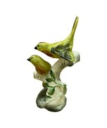 Maddux of California Pottery Two Yellow Parakeets Figurines Vintage 8.75” - £29.07 GBP