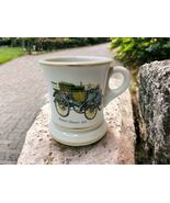 Lefton Panhard-Levassor 1895 White Gold Shaving Mustache Coffee Mug Anti... - $401.18 MXN