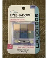 L.A. Colors 6 Color Eyeshadow Palette On Cloud 9 - $20.00 CAD