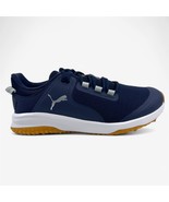 PUMA Fusion Grip Navy Silver Quiet Shade Mens Extra Wide Spikeless Golf ... - €64,07 EUR