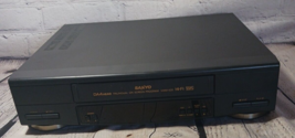 Sanyo 4-Head Hi-Fi Trilingual Program VCR VWM-620 FOR PARTS OR REPAIR ON... - $16.82