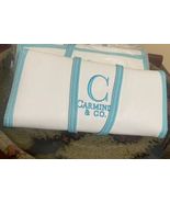 Carmindy &amp; Co. Make-up Brush Set with White and Blue Case (zipper pocket). - $24.75