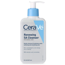 CeraVe Renewing SA Cleanser-Normal Skin w/Salicylic Acid - 8 oz. FREE SHIPPING - £16.88 GBP