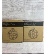 Two Copper Trivet Pampered Chef 2007 Round-Up from the Heart New in Box ... - $24.74