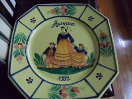 HB QUIMPER Yellow Breton 1ST Edition Maman 1982, Mother&#39;s Day - £82.37 GBP