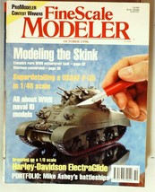 FineScale Modeler Magazine October 1996 mbox3410/f Modelling the skink. - £5.41 GBP