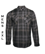 DIXXON FLANNEL x MEGADETH Flannel Shirt Collab - Men&#39;s 2XL - £77.86 GBP