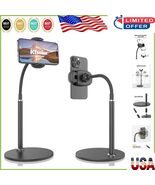 Weighted Metal Base Phone Stand - Adjustable Height for Ultimate Stability - $44.58 CAD