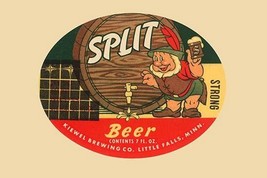 Split Beer - Art Print - £17.52 GBP+