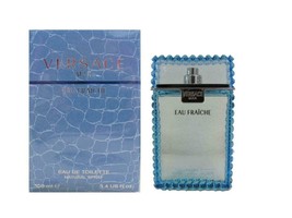 Versace Man Eau Fraiche 3.4 Oz Eau De Toilette Spray (New In Box) By Versace - £39.05 GBP