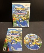Sonic &amp; Sega All-Stars Racing Video Game Nintendo Wii 2010 100% Complete... - £11.03 GBP