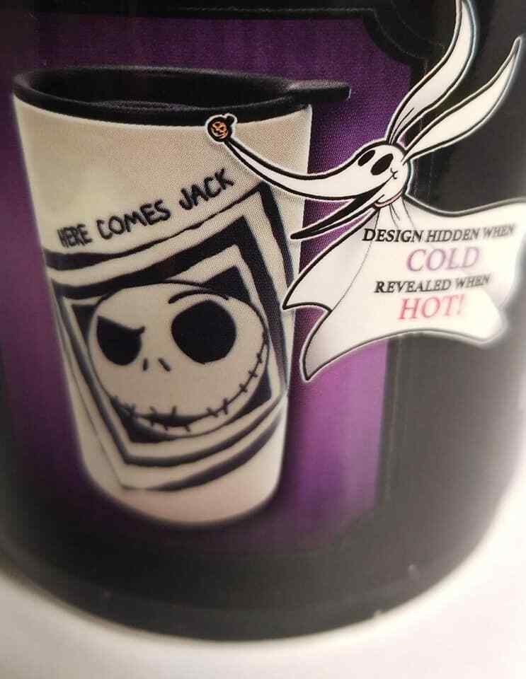 Disnep The Burtons The Nightmare Before Christmas Heat Reveal Travel Mug Item image 6
