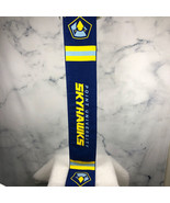 Point University Skyhawks Blue Yellow Scarf 54&quot; - $32.70