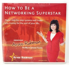 How to Be A Networking Superstar Step by Step System Arvee Robinson 3 CD... - $24.99