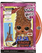 LOL Surprise OMG Music Remix Rock Ferocious Fashion Doll 15 Surprises - New - £15.73 GBP