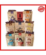 Gourmet Beef Jerky Gift Pack - 8 Flavor Sampler, Low Sugar &amp; High Protein - $1,476.09 MXN