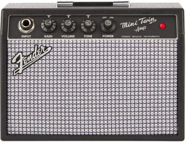 Fender Mini 65 Twin-Amp Electric Guitar Amplifier, Black, With 2-Year Wa... - $88.99