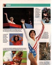 Mary Lou Retton Vanessa Williams Clipping Magazine Photo orig 1pg 8x10 D9942 - $4.89