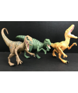 Jurassic World 2015 Velociraptor Squad Dinosaur Action Figures Lot of 3 - $369.37 MXN