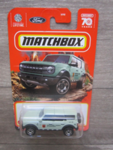 2023 Matchbox 2021 Ford Bronco #25 National Parks Eco Management - 70 Years NEW! - £3.89 GBP