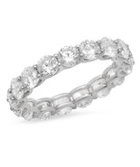 Hacer Su Propio Corte Redondo Diamante Eternity Banda ! Traje Metal &amp; Ta... - £2,877.94 GBP+