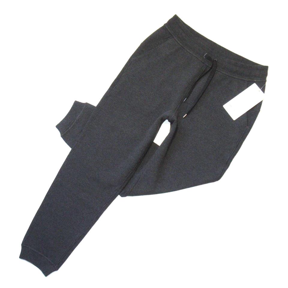 Primary image for NWT Lululemon Ribbed High-Rise 7/8 Jogger in Heathered Black Textured Pant 8