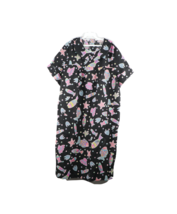 NOS Vintage 70s Womens 2XL Maternity Natural Muumuu Dress Gown Fish Prin... - $33.61