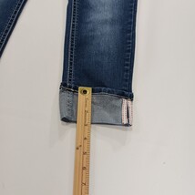 Wallflower WFI10247M Women's Blue Cotton Blend Cropped Denim Jeans Size 7 image 7
