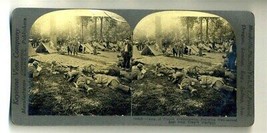 Keystone Stereoview French Artillerymen Resting from Trench Warfare - £13.31 GBP