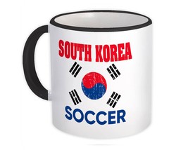 South Korea : Gift Mug Distressed Flag Soccer Football Team Korean Country - £12.78 GBP