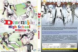 ANIME DVD~Dimension High School(1-12End)Eng sub&amp;All region FREE SHIPPING... - $245.39 MXN
