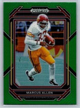 Marcus Allen 2023 Panini Prizm Draft Picks Green Prizm #72 USC, LA Raiders - £3.13 GBP