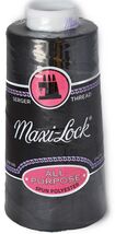 Maxi-Lock All Purpose Serger Thread, 3000 yard cone, Black MLT-002 - $6.99
